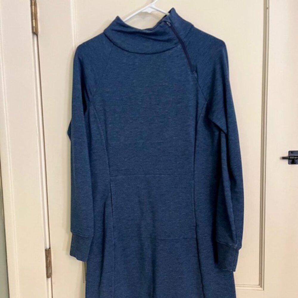 Title Nine Blue Guthrie Dress, size S